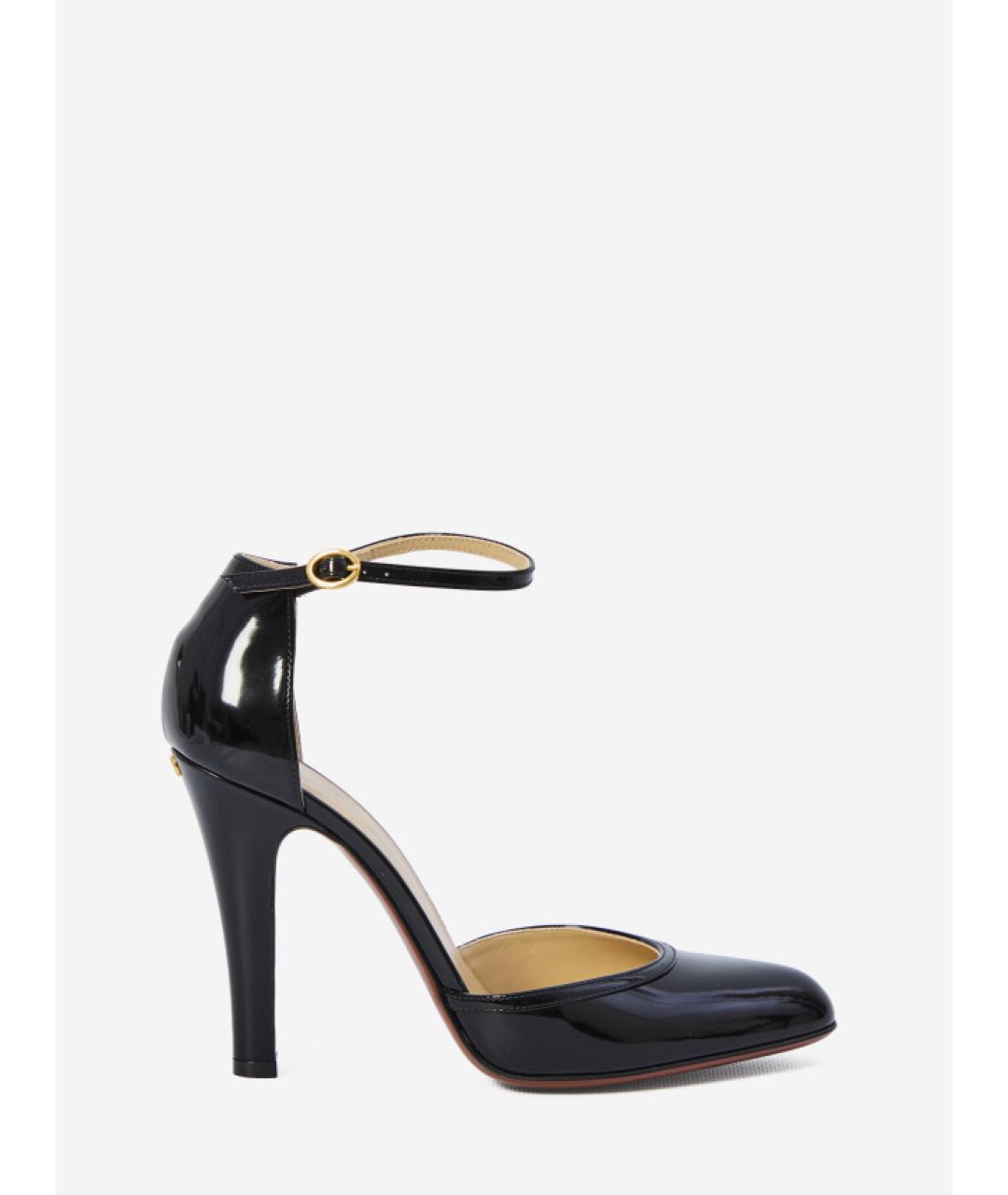 VALENTINO Черные туфли из лакированной кожи, фото 4