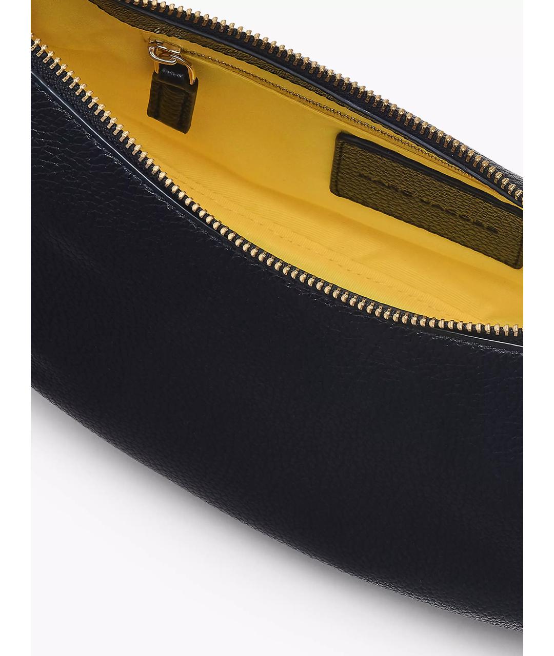 MARC JACOBS Черная кожаная сумка через плечо, фото 4