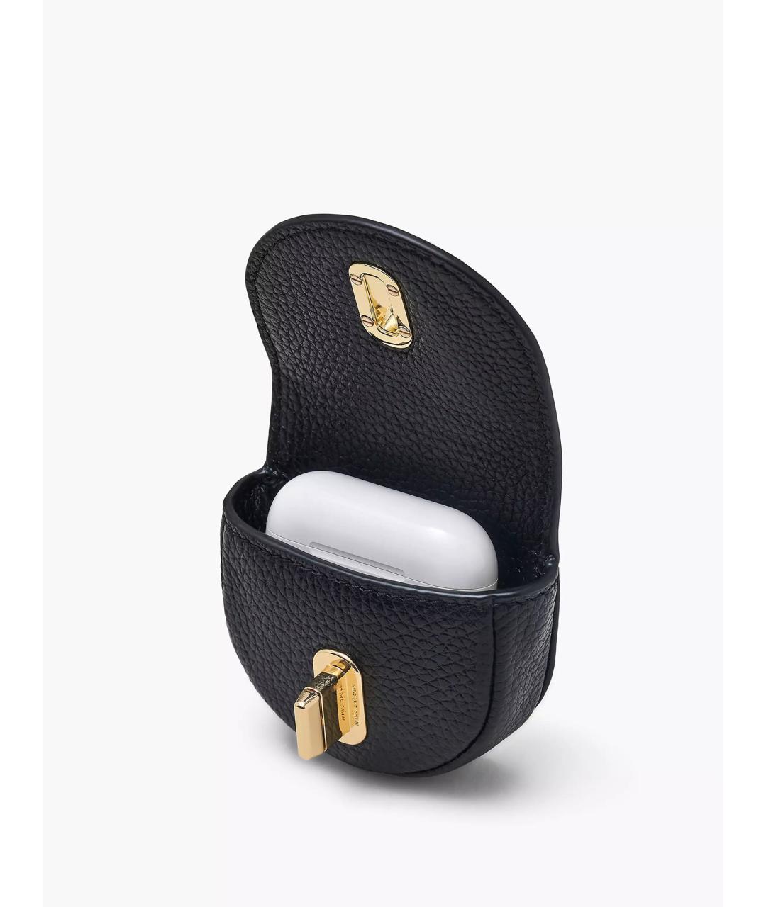 MARC JACOBS Черная кожаная сумка через плечо, фото 6