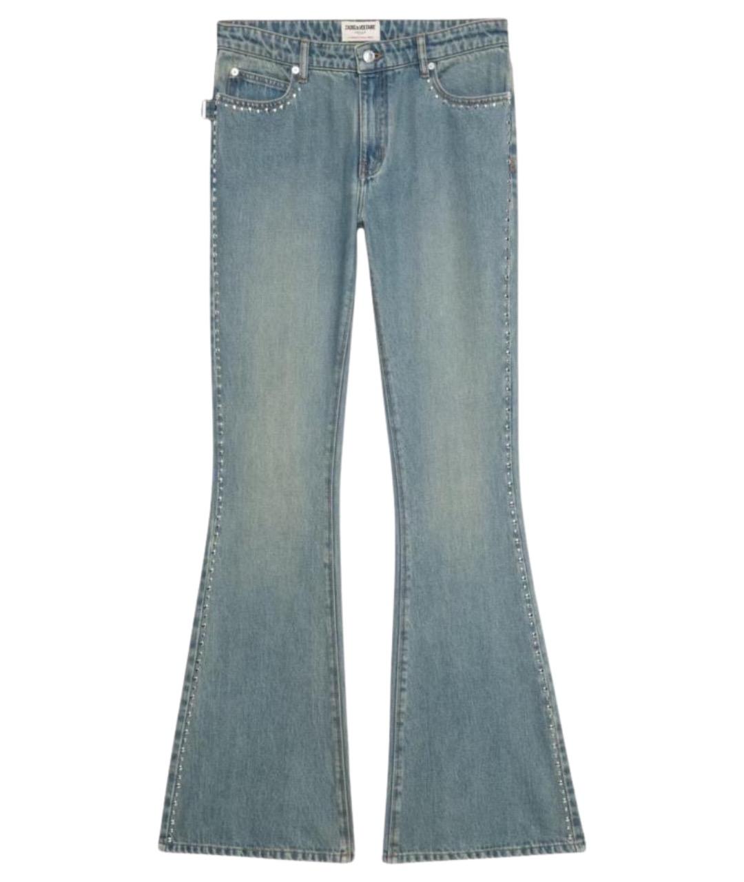 ZADIG & VOLTAIRE Хлопковые джинсы клеш, фото 1