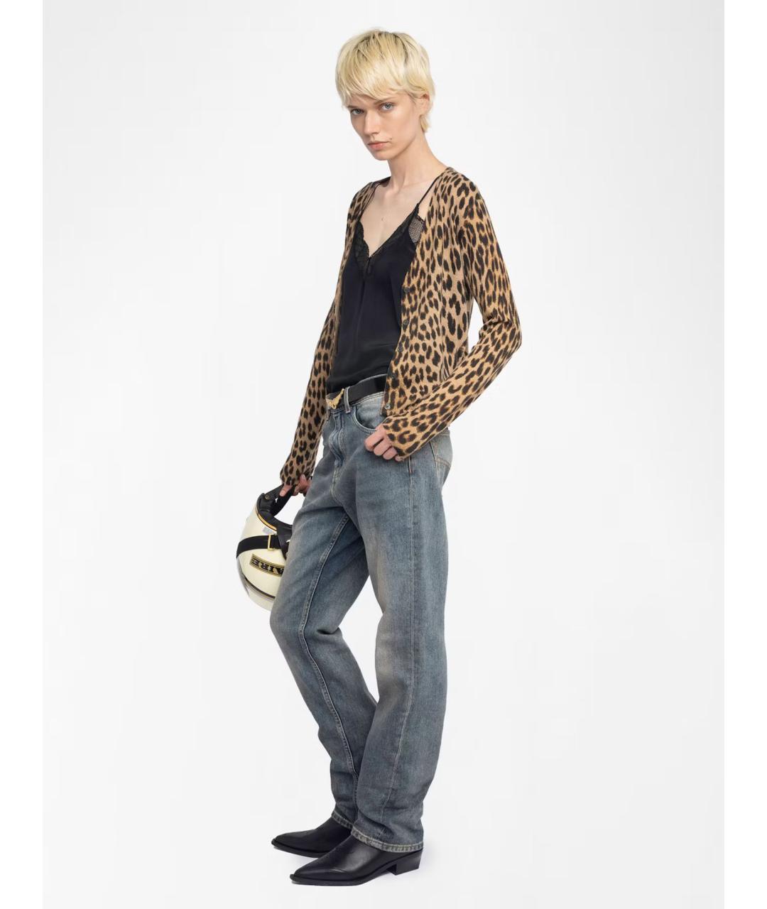 ZADIG & VOLTAIRE Мульти кашемировый кардиган, фото 5