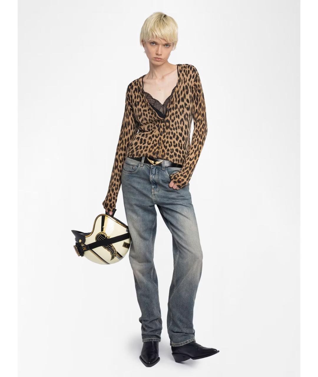 ZADIG & VOLTAIRE Мульти кашемировый кардиган, фото 4