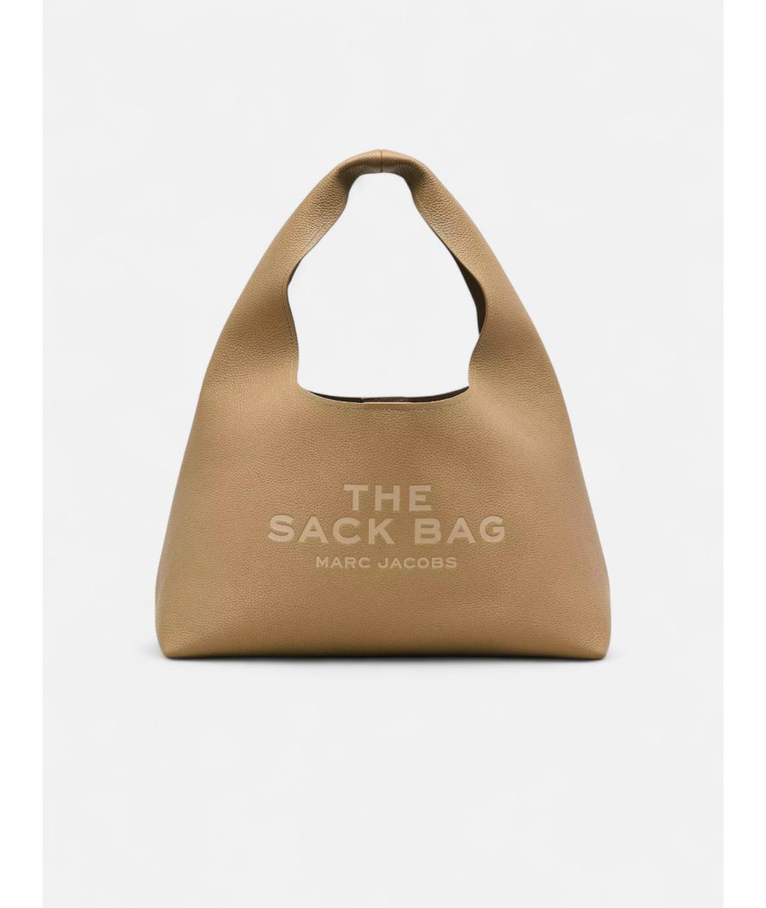 MARC JACOBS Бежевая кожаная сумка через плечо, фото 7