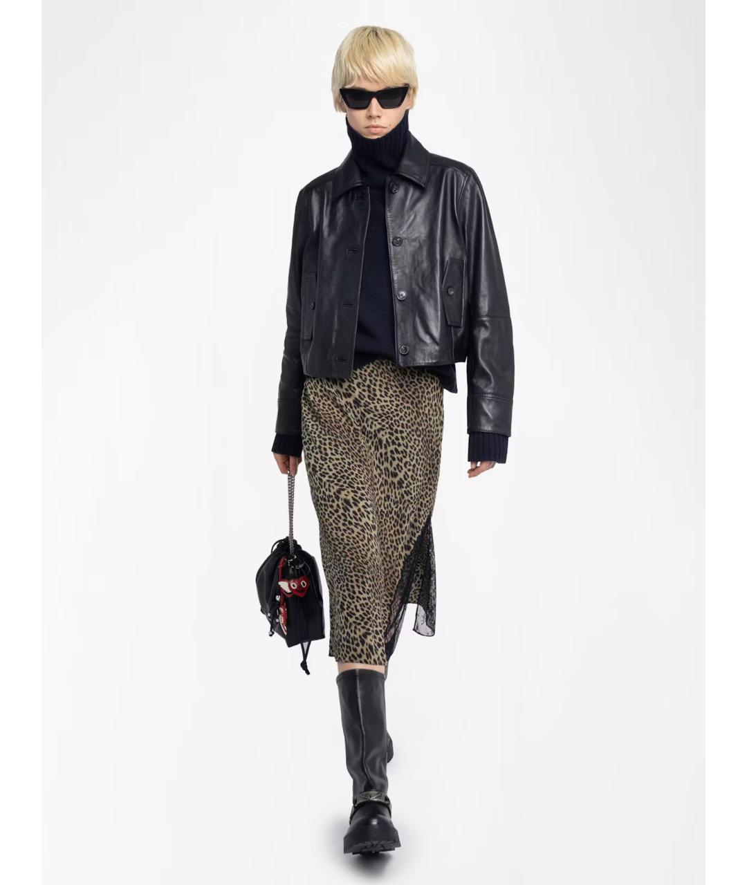 ZADIG & VOLTAIRE Вискозная юбка миди, фото 3