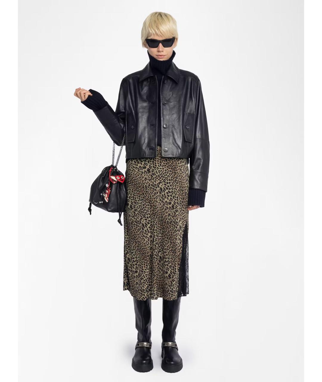 ZADIG & VOLTAIRE Вискозная юбка миди, фото 2