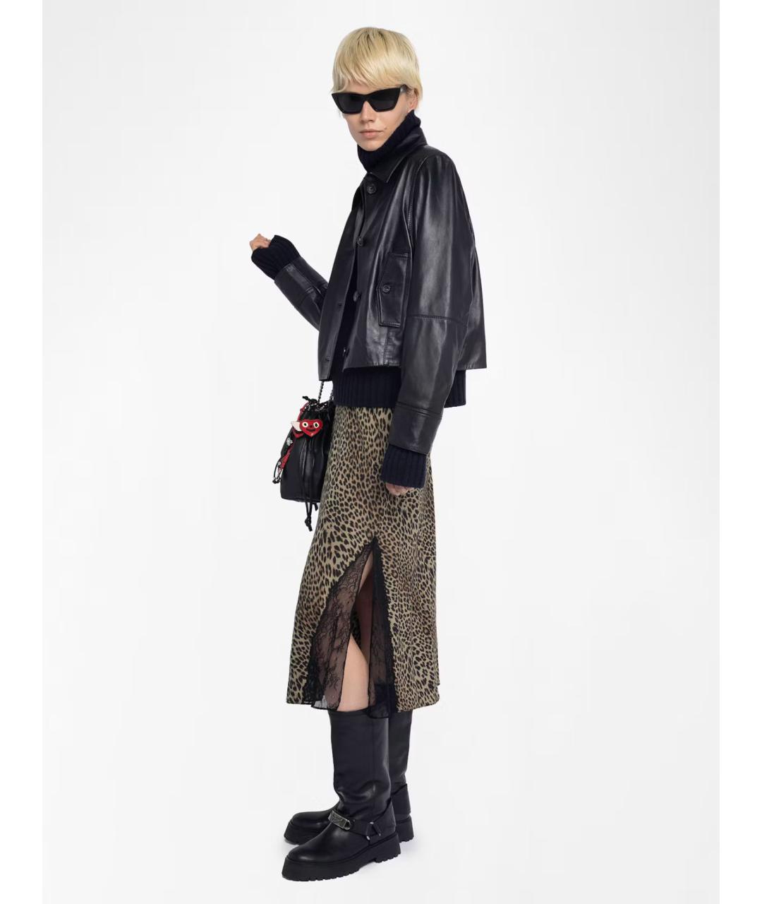 ZADIG & VOLTAIRE Вискозная юбка миди, фото 6