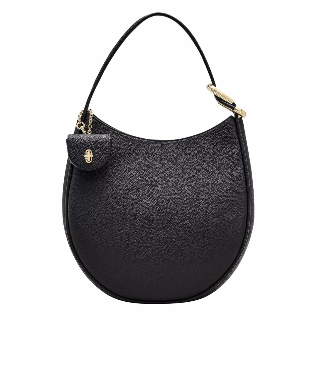 MARC JACOBS Черная кожаная сумка через плечо, фото 1