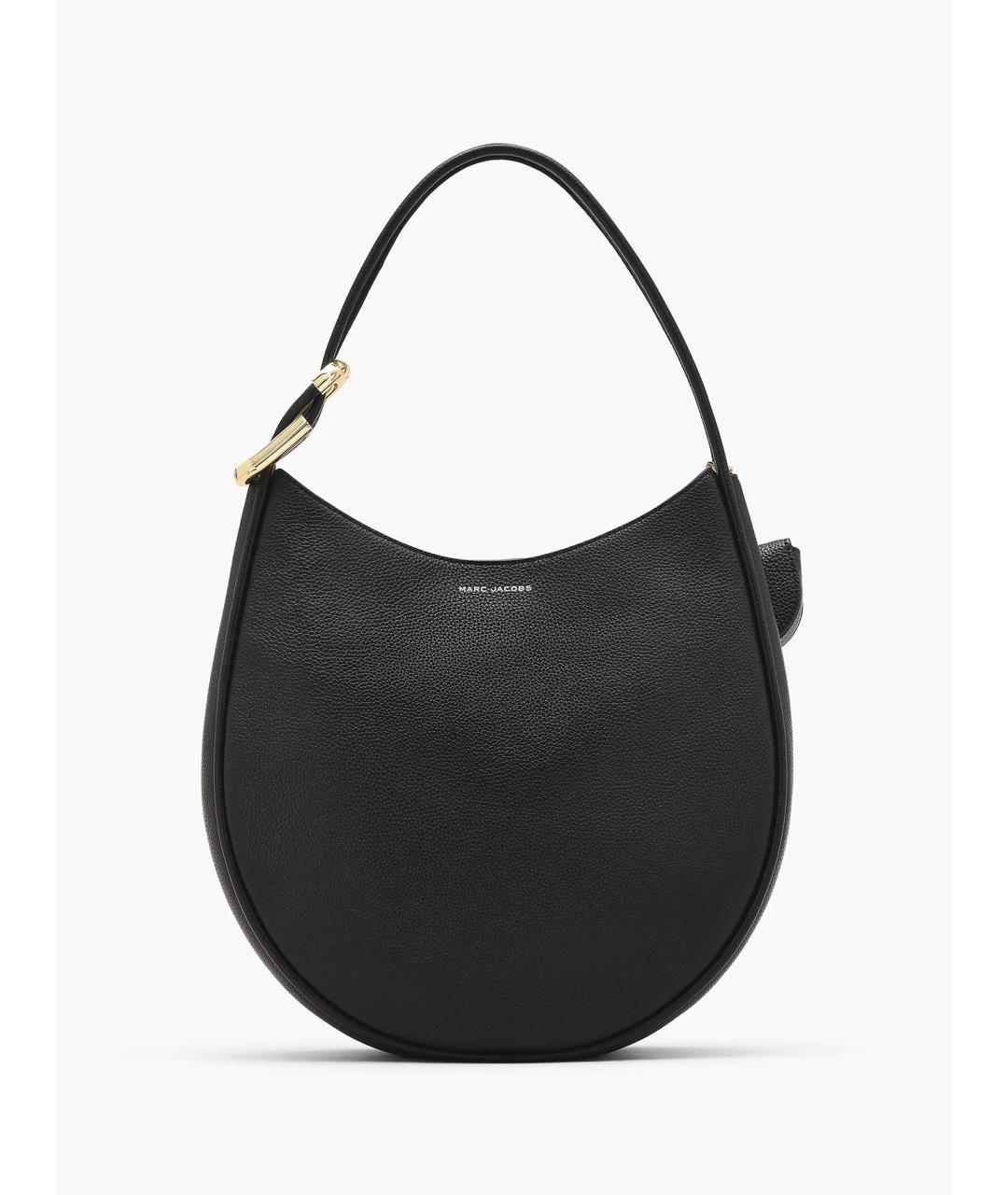 MARC JACOBS Черная кожаная сумка через плечо, фото 3