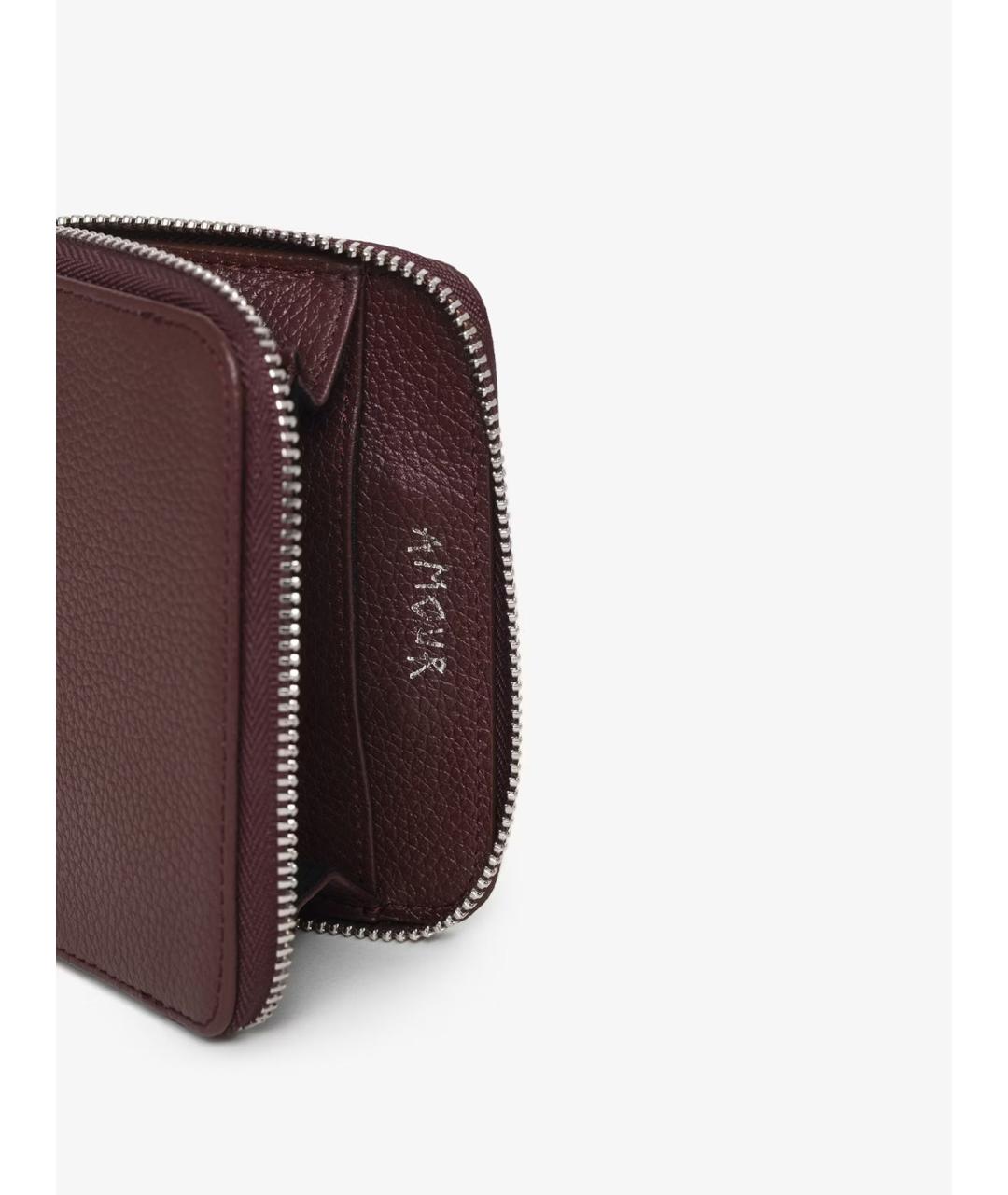 ZADIG & VOLTAIRE Коричневый кожаный кошелек, фото 4