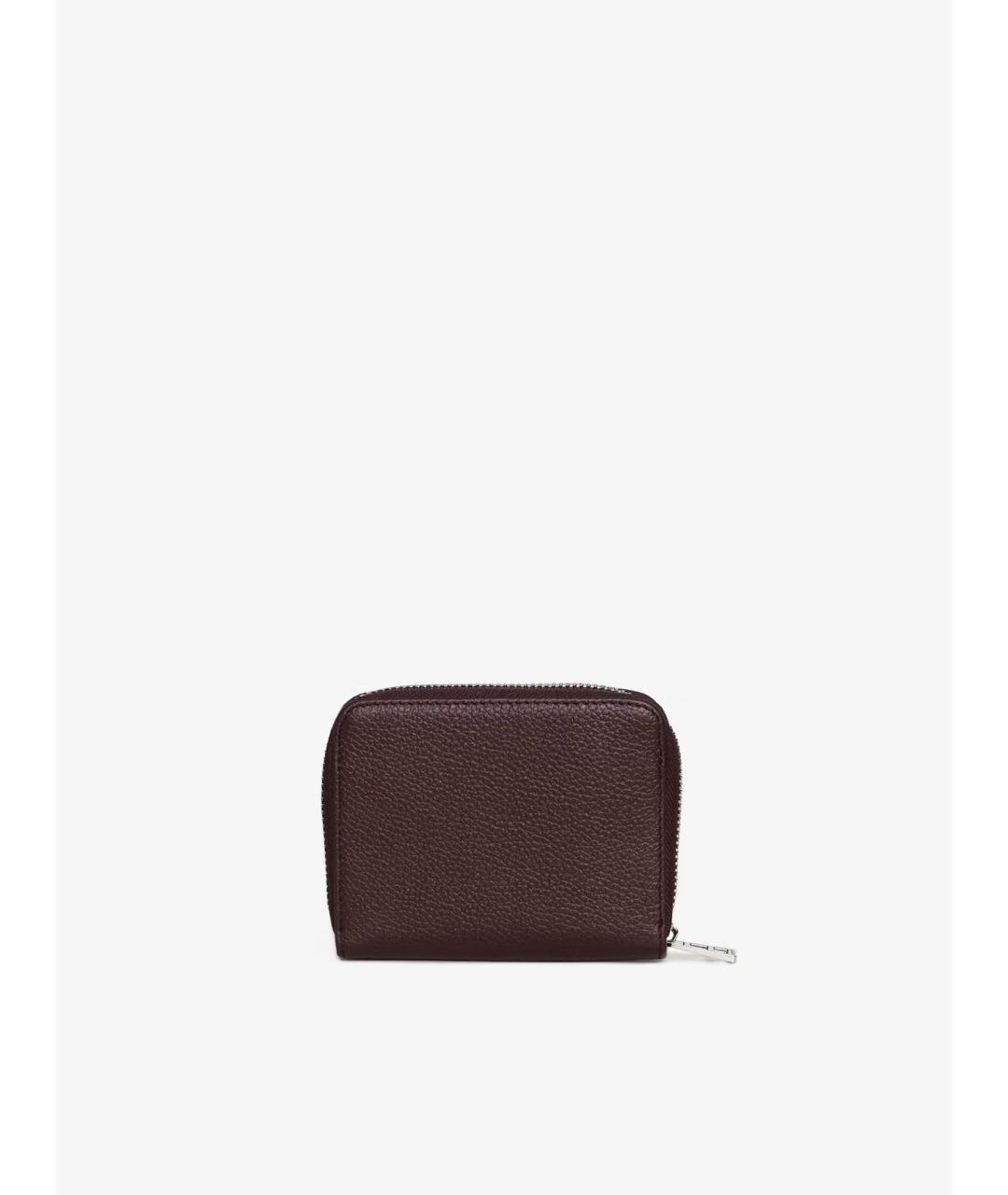 ZADIG & VOLTAIRE Коричневый кожаный кошелек, фото 3