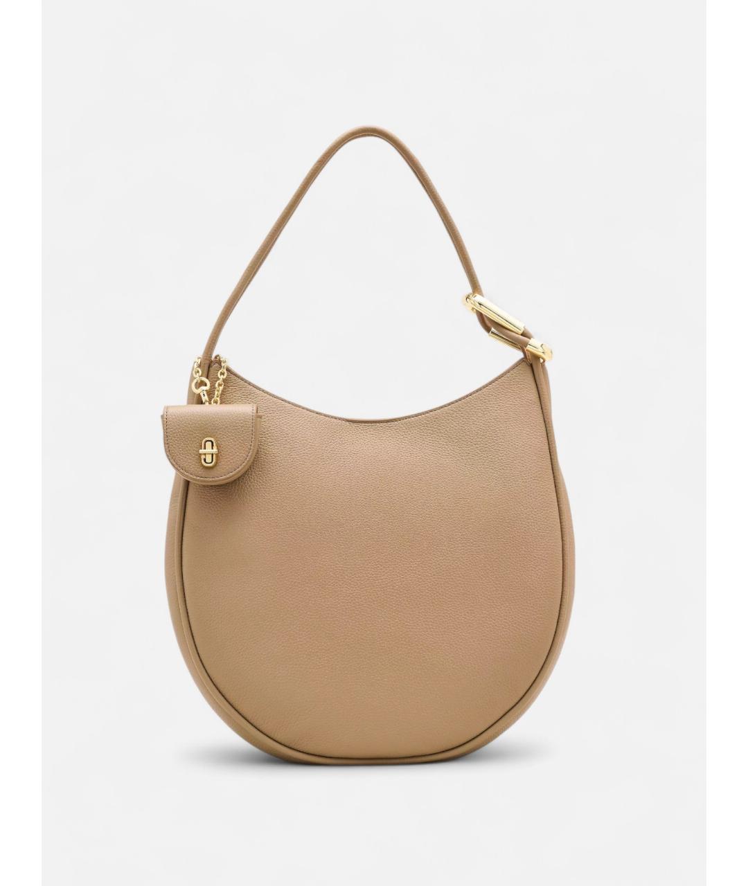 MARC JACOBS Бежевая кожаная сумка через плечо, фото 7