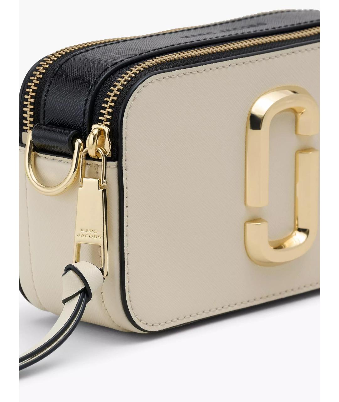 MARC JACOBS Бежевая кожаная сумка через плечо, фото 4