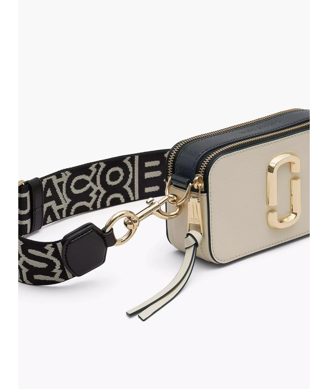 MARC JACOBS Бежевая кожаная сумка через плечо, фото 5