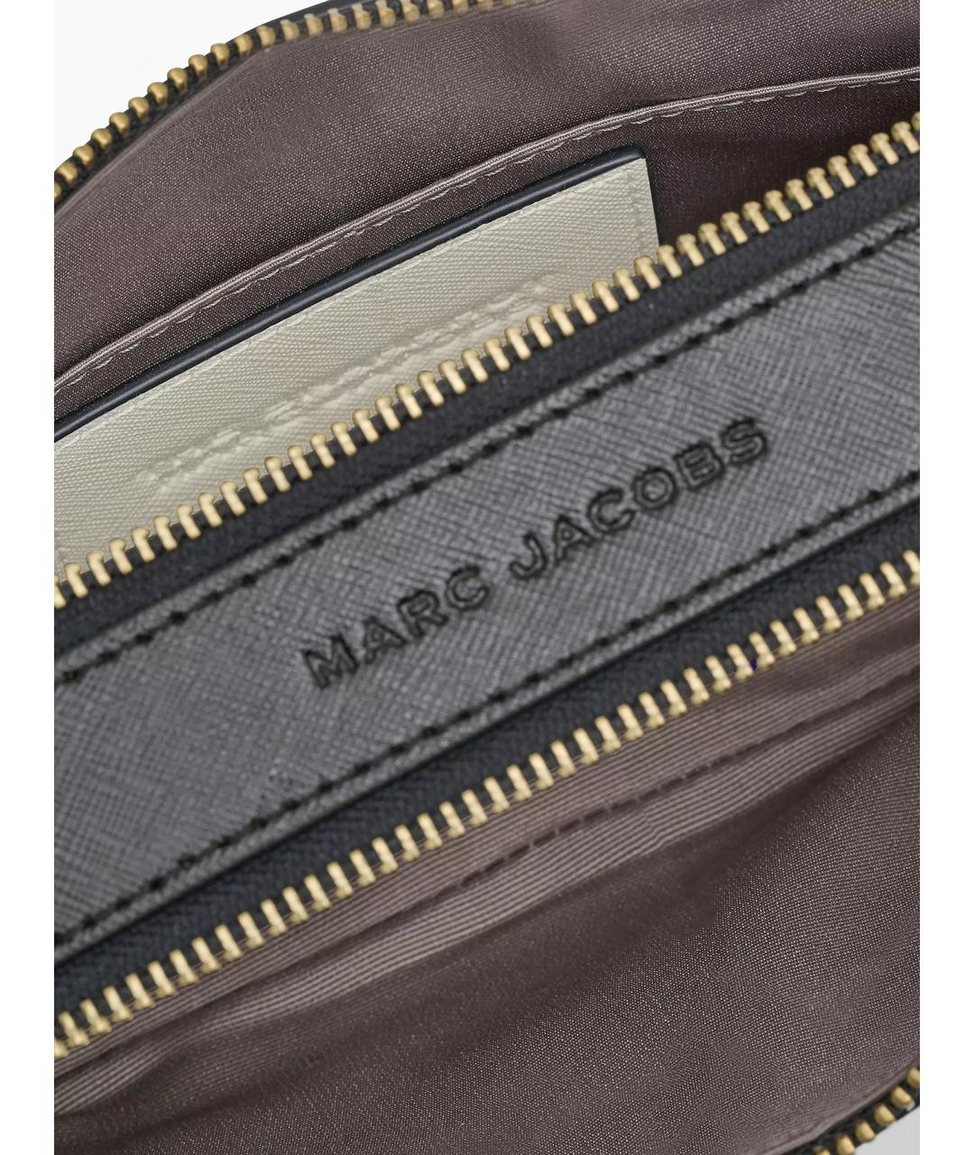 MARC JACOBS Бежевая кожаная сумка через плечо, фото 7