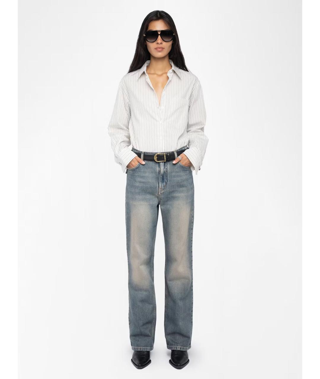 ZADIG & VOLTAIRE Белая хлопковая рубашка, фото 2