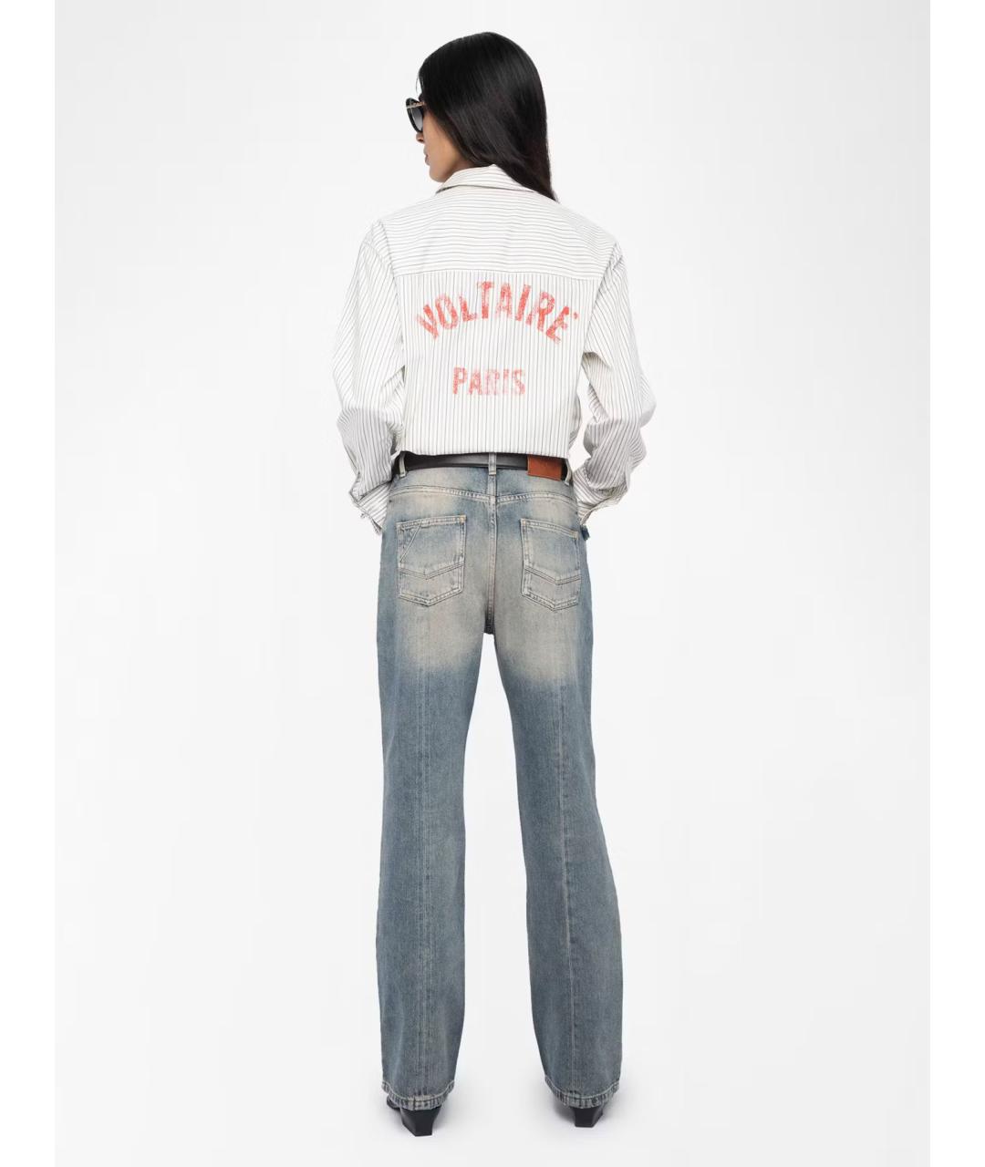 ZADIG & VOLTAIRE Белая хлопковая рубашка, фото 3