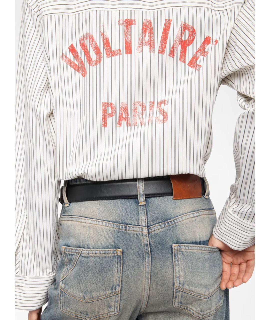 ZADIG & VOLTAIRE Белая хлопковая рубашка, фото 9