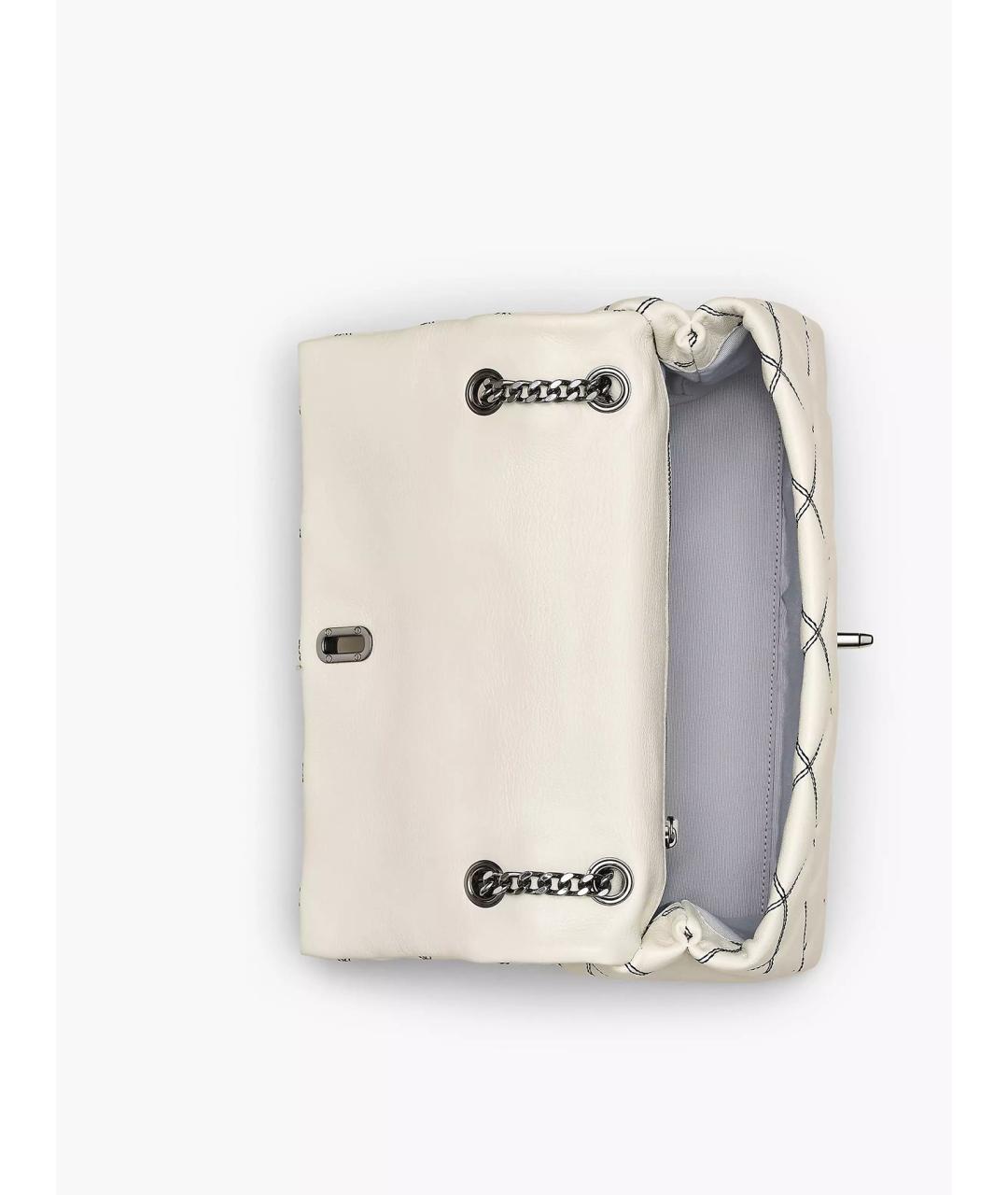 MARC JACOBS Белая кожаная сумка тоут, фото 6