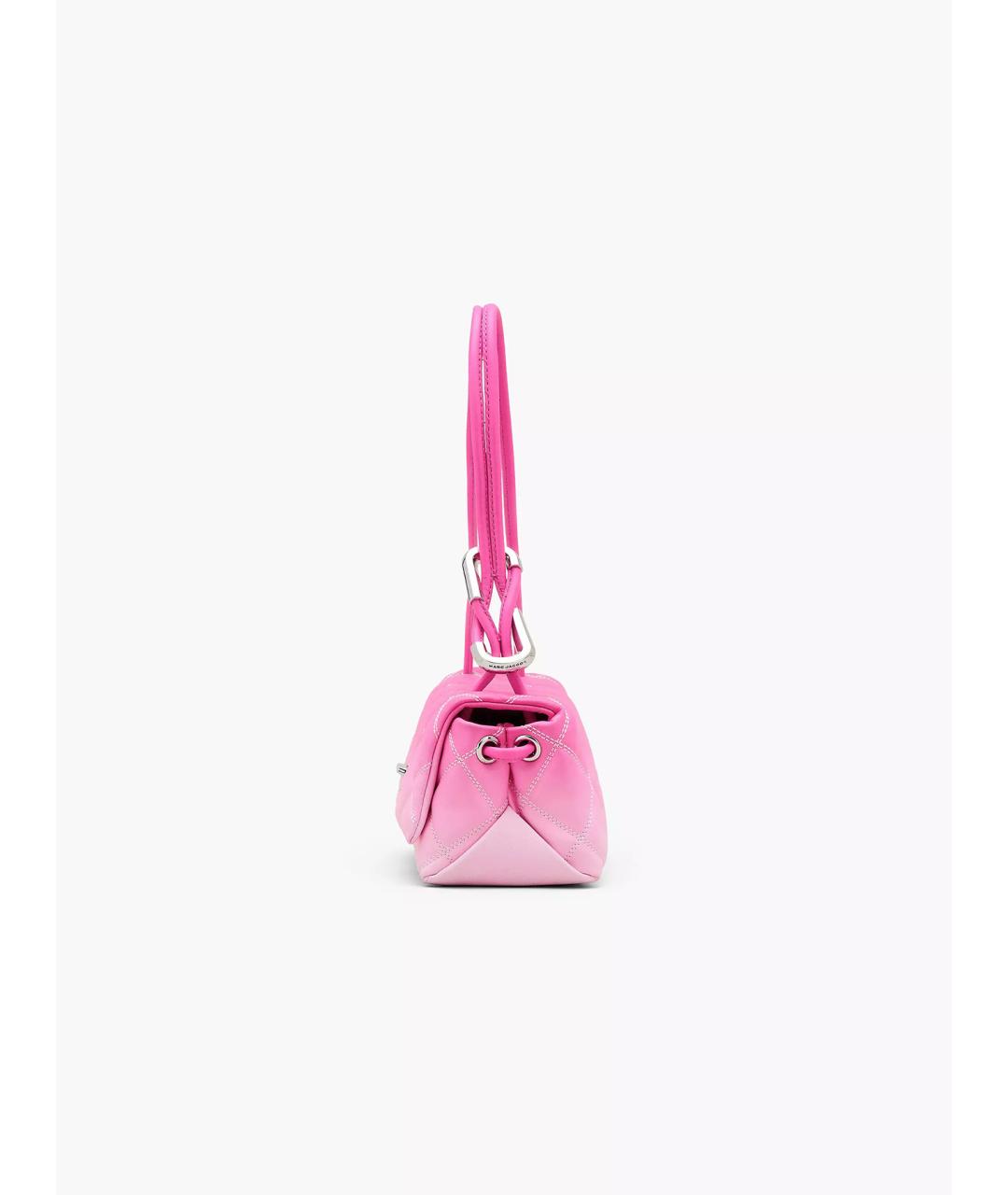 MARC JACOBS Розовая кожаная сумка через плечо, фото 5