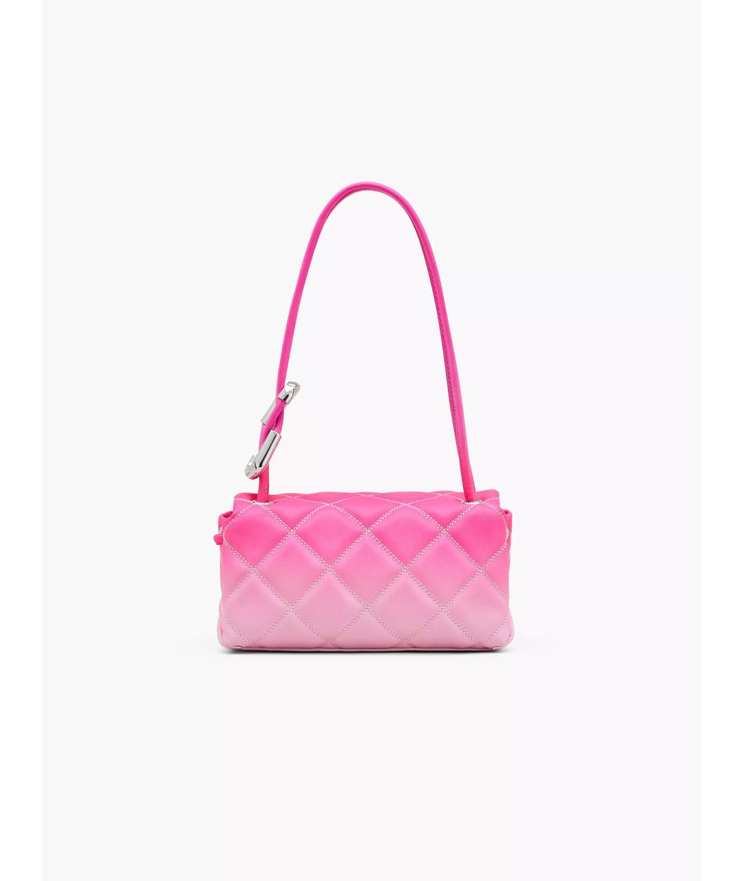 MARC JACOBS Розовая кожаная сумка через плечо, фото 3