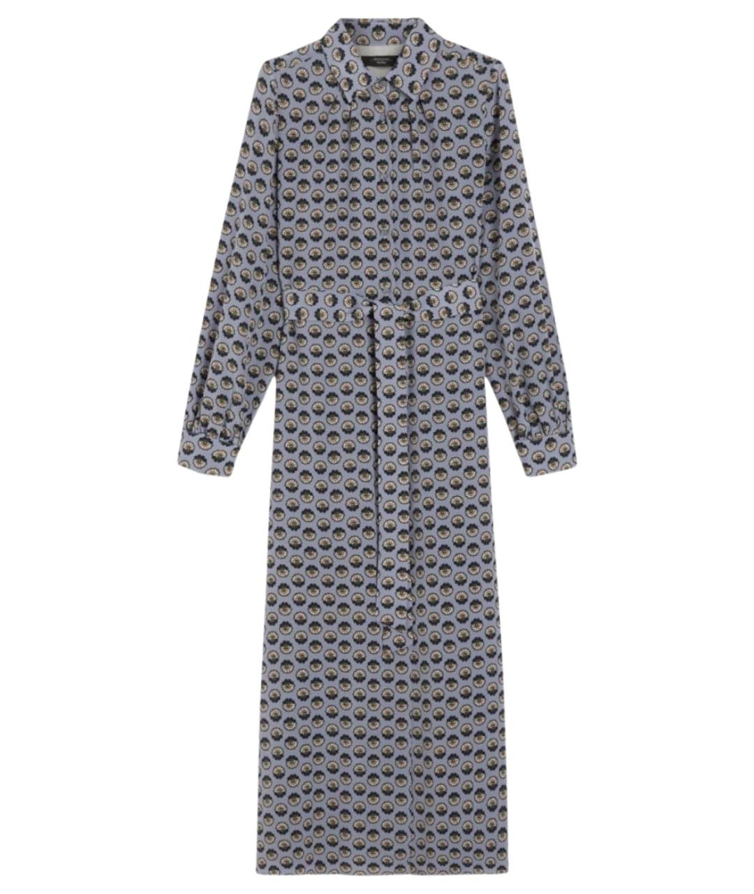 WEEKEND MAX MARA Мульти шелковое повседневное платье, фото 1