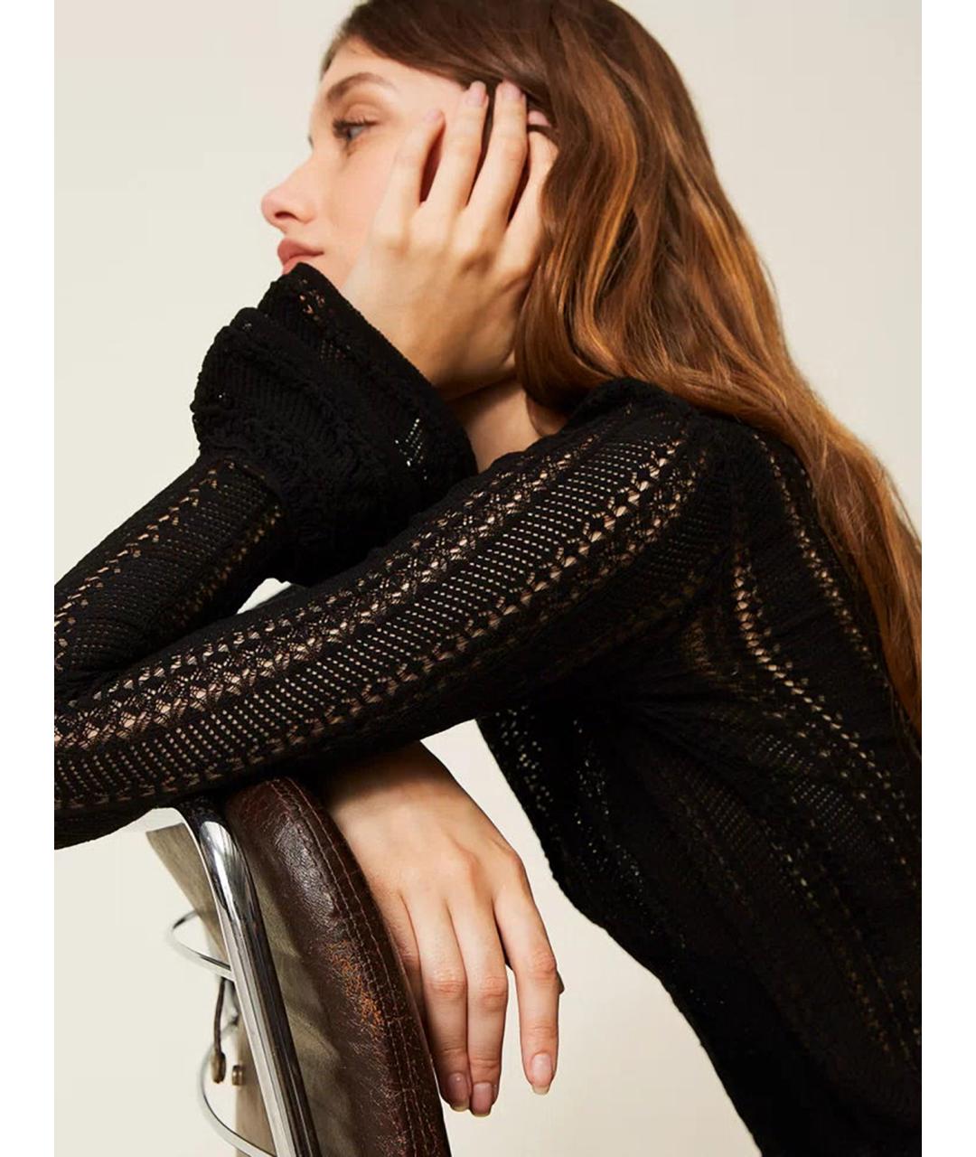 TWIN-SET Хлопковый джемпер / свитер, фото 4