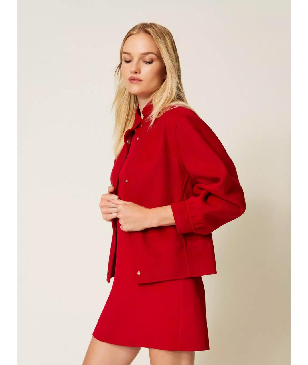 TWIN-SET Шерстяная куртка, фото 4