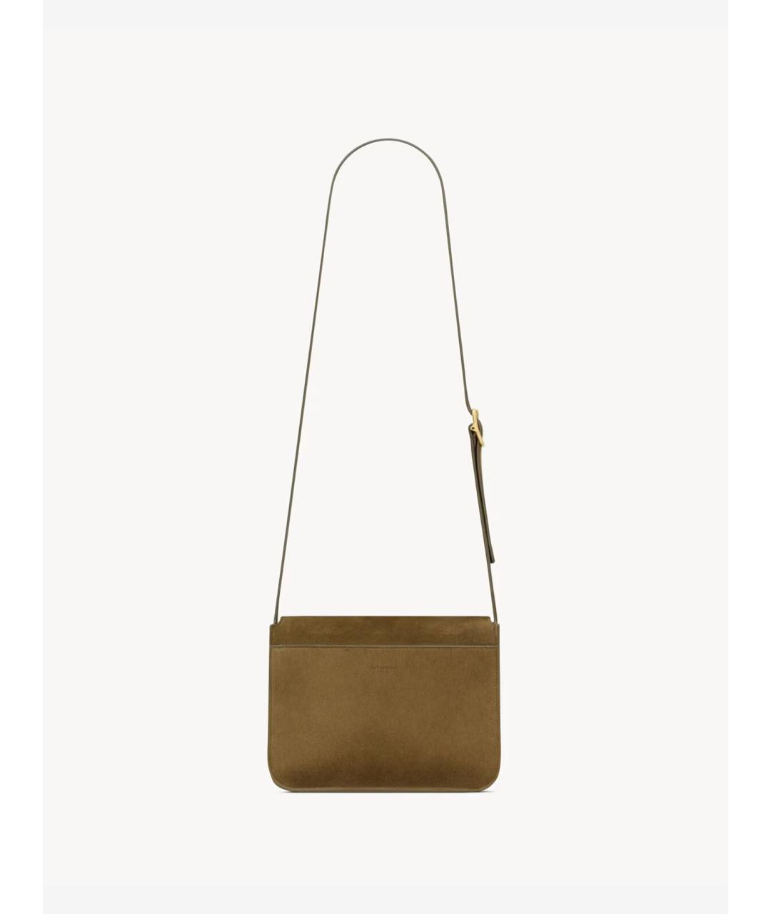 SAINT LAURENT Кожаная сумка через плечо, фото 4