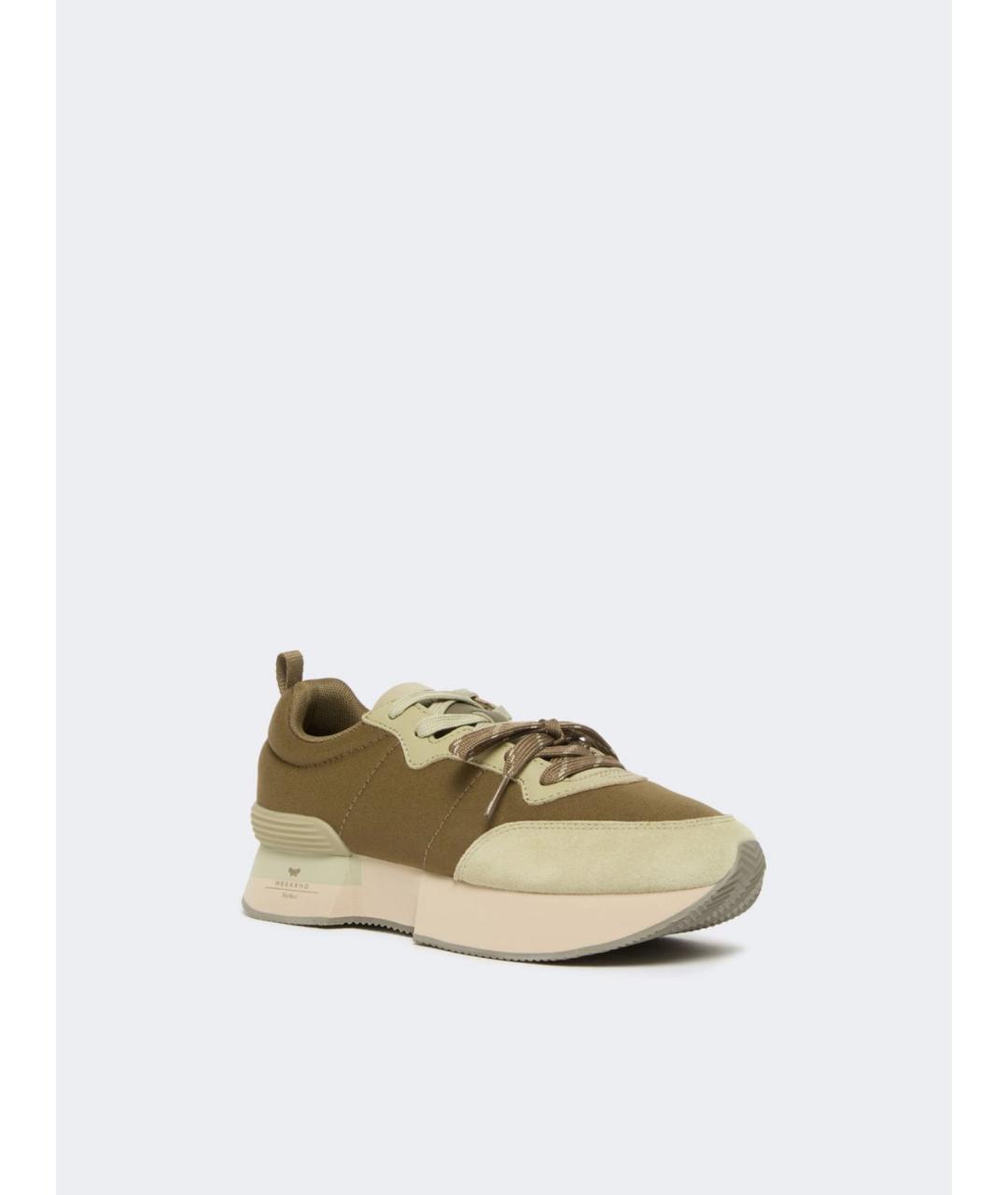 WEEKEND MAX MARA Мульти текстильные кроссовки, фото 2