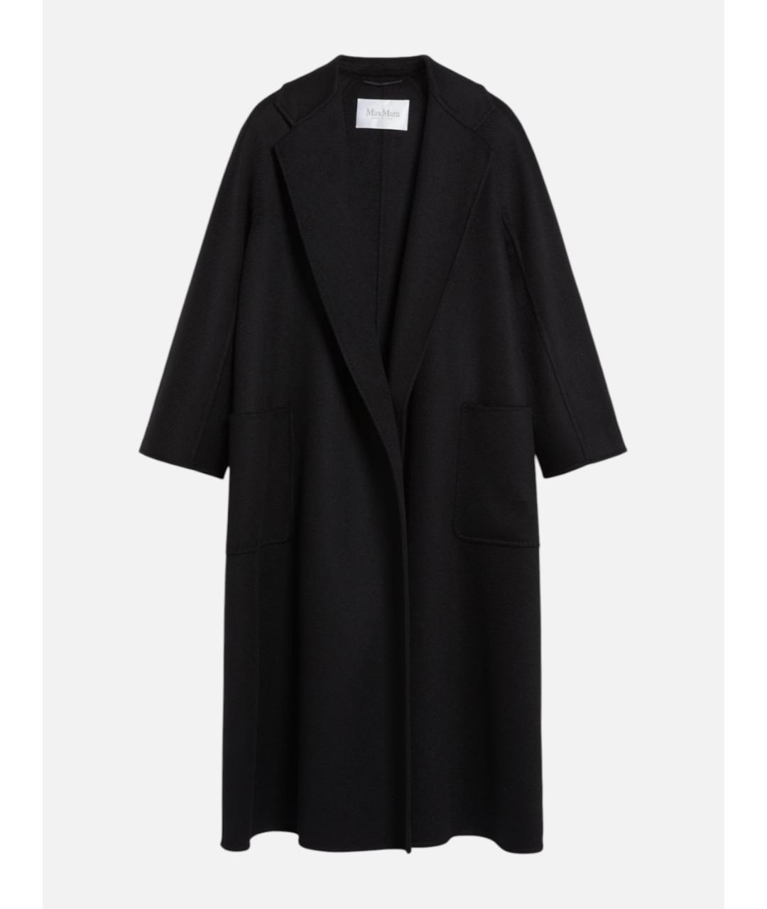 MAX MARA Черное кашемировое пальто, фото 6