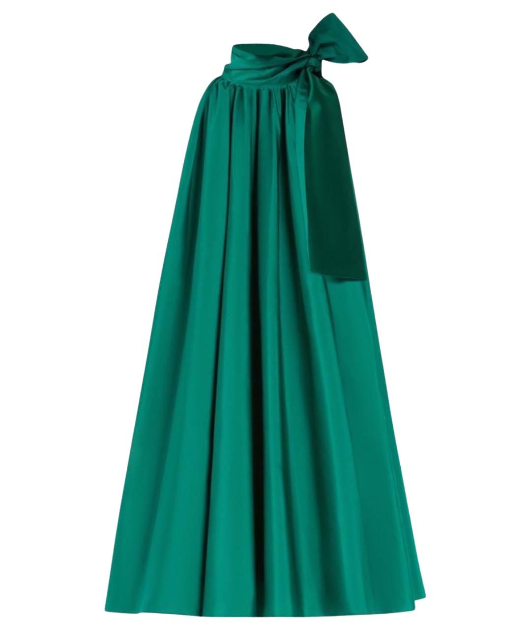 MAX MARA Зеленые полиэстеровое повседневное платье, фото 1