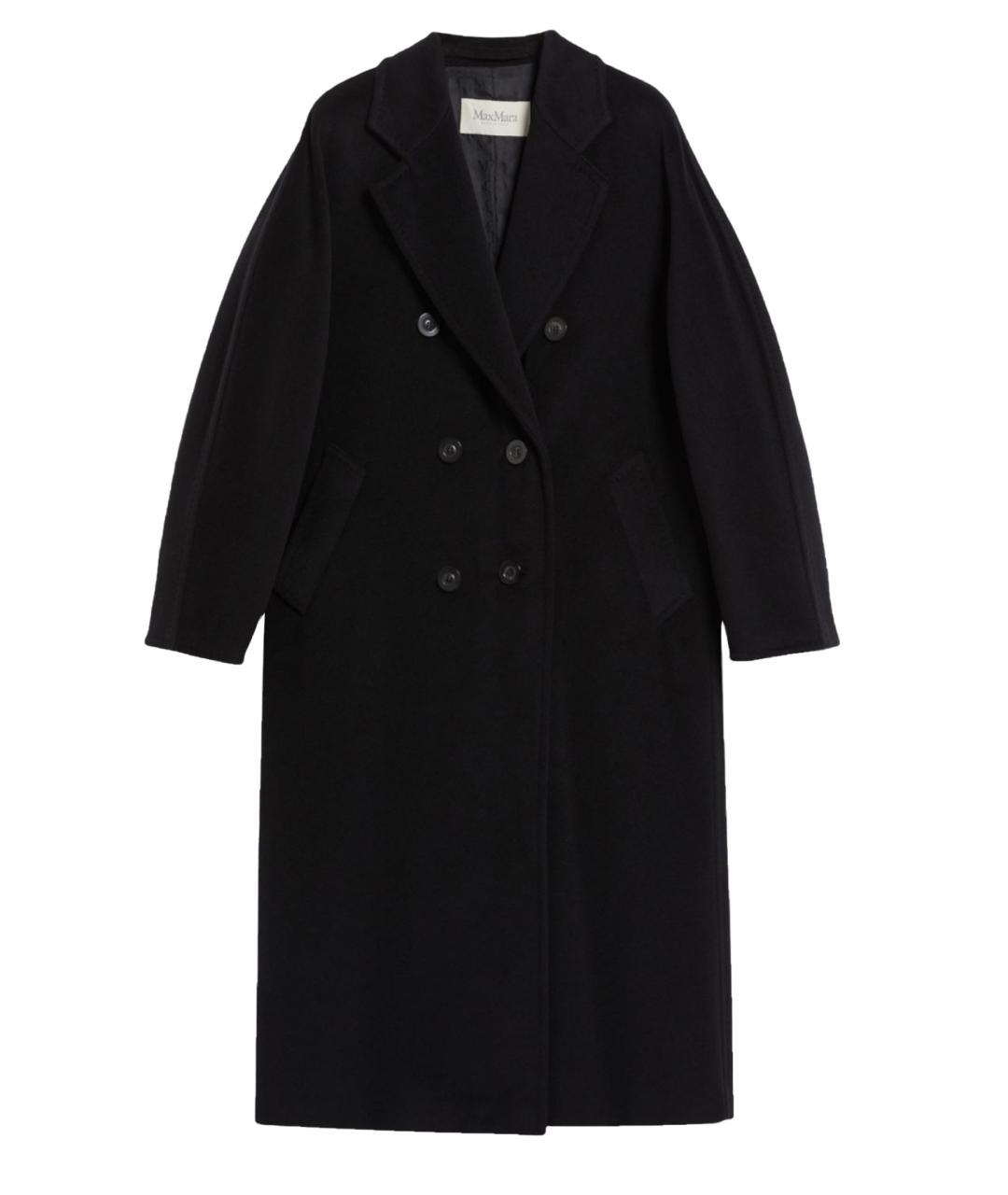 MAX MARA Черное шерстяное пальто, фото 1