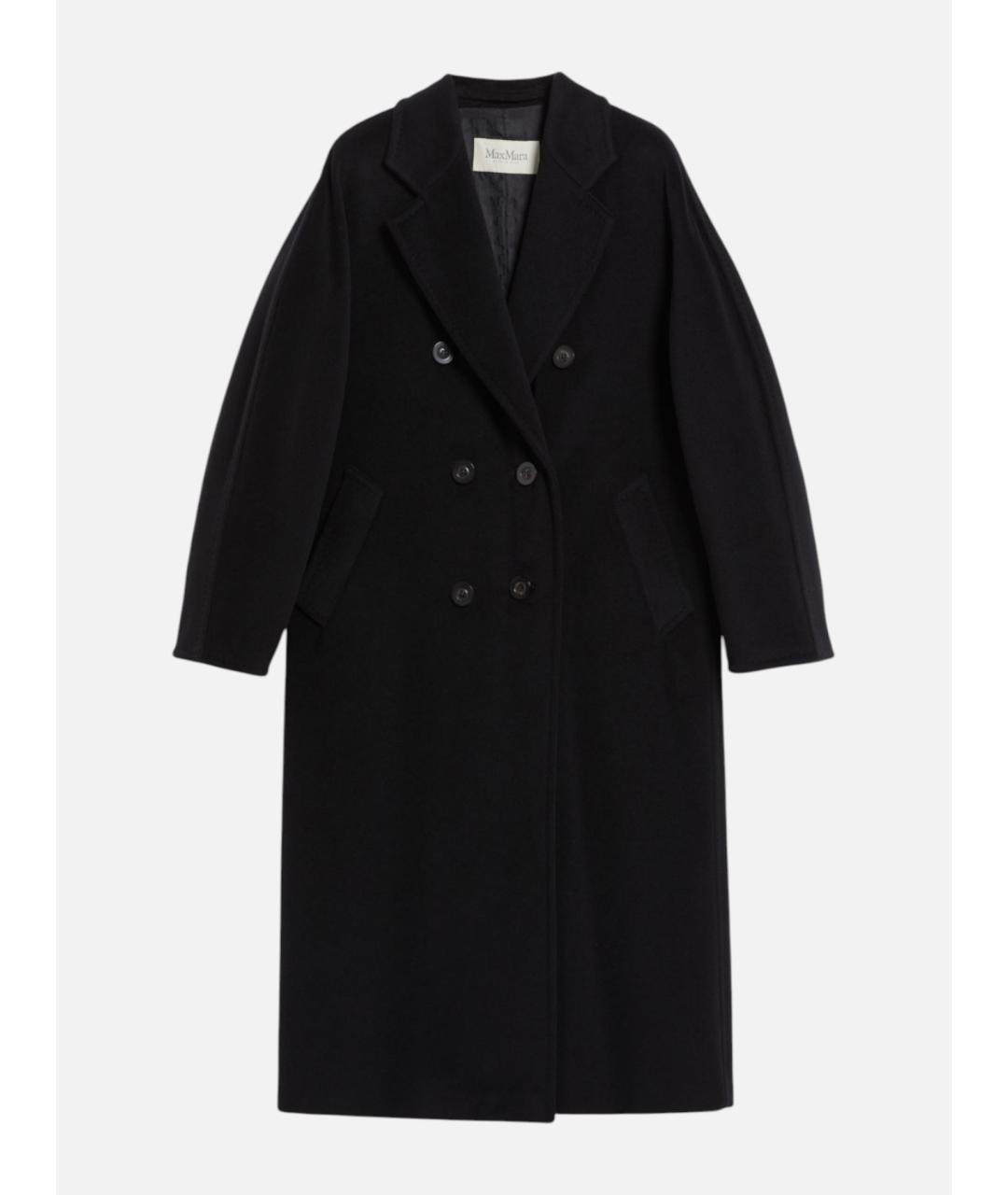 MAX MARA Черное шерстяное пальто, фото 6