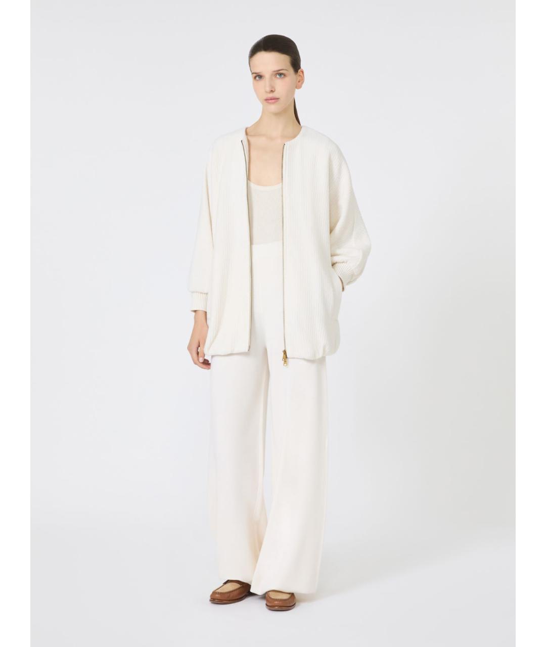 MAX MARA Белая хлопковая майка, фото 3