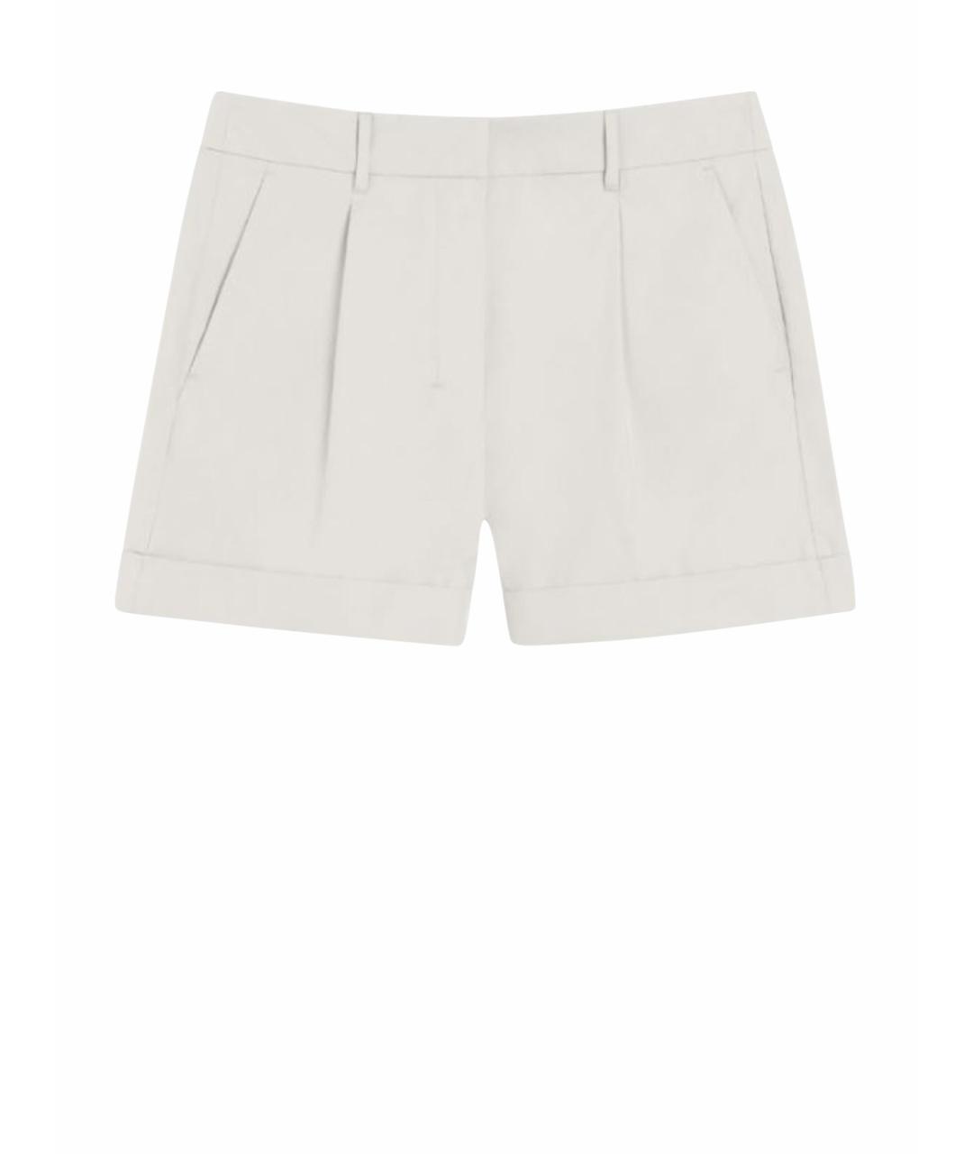 'S MAX MARA Белые льняные шорты, фото 1