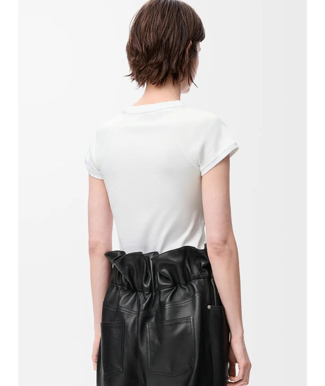 LOEWE Белая вискозная футболка, фото 4