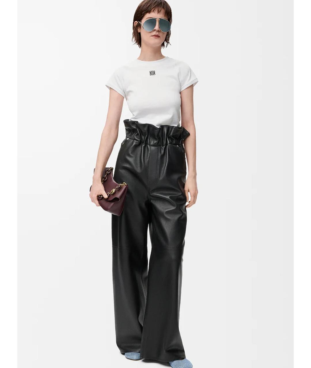 LOEWE Белая вискозная футболка, фото 2