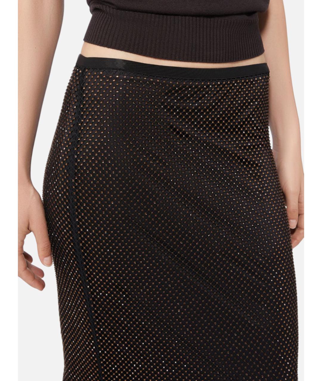 SPORTMAX Полиэстеровая юбка миди, фото 3