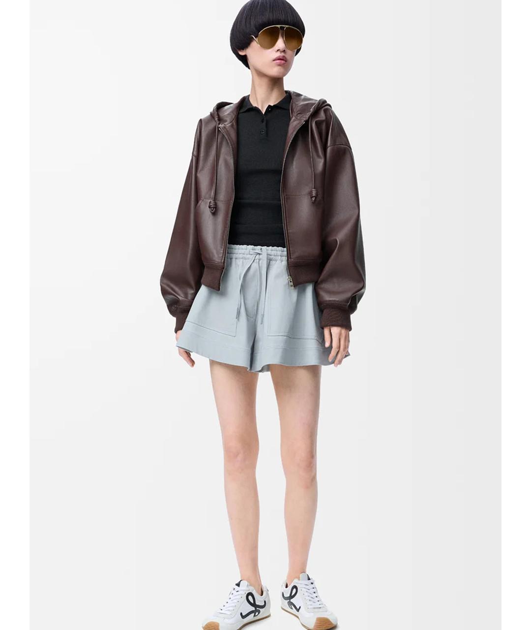 LOEWE Черная кашемировая футболка, фото 2