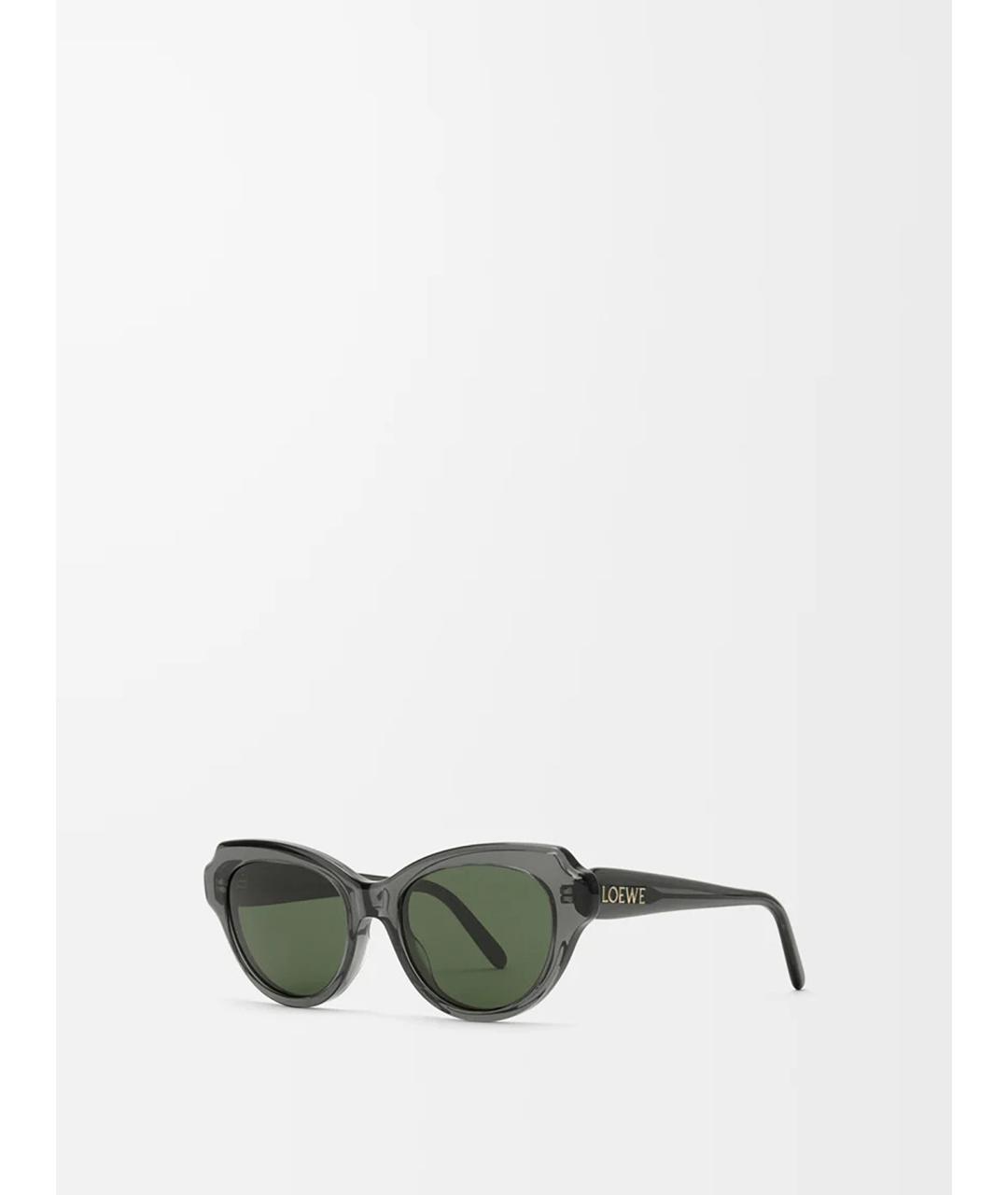LOEWE Зеленые солнцезащитные очки, фото 2