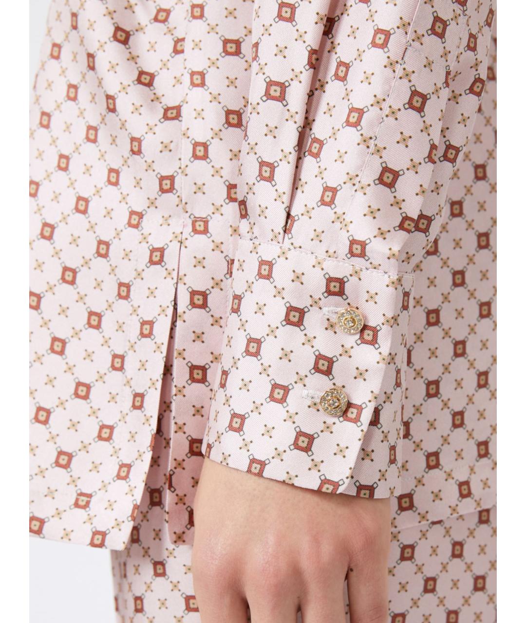 MAX MARA STUDIO Мульти шелковая рубашка, фото 3