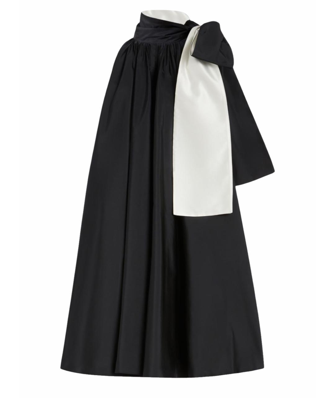 MAX MARA Черное полиэстеровое коктейльное платье, фото 1