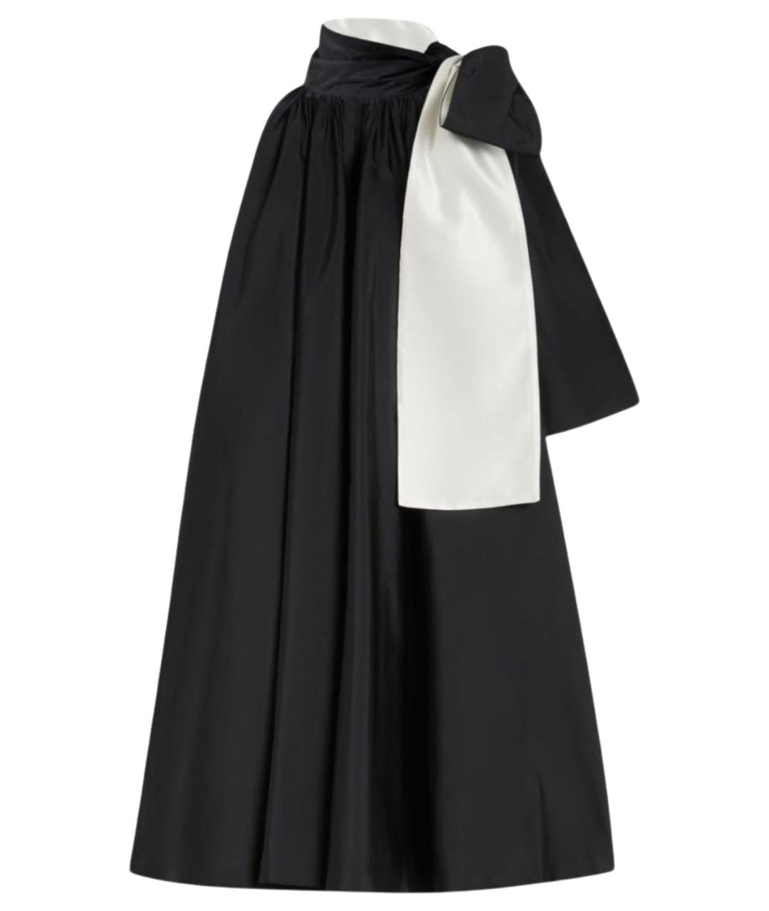 MAX MARA Черное полиэстеровое повседневное платье, фото 1