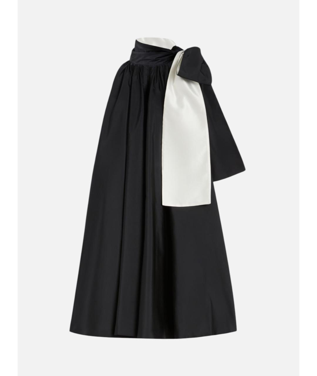MAX MARA Черное полиэстеровое повседневное платье, фото 6