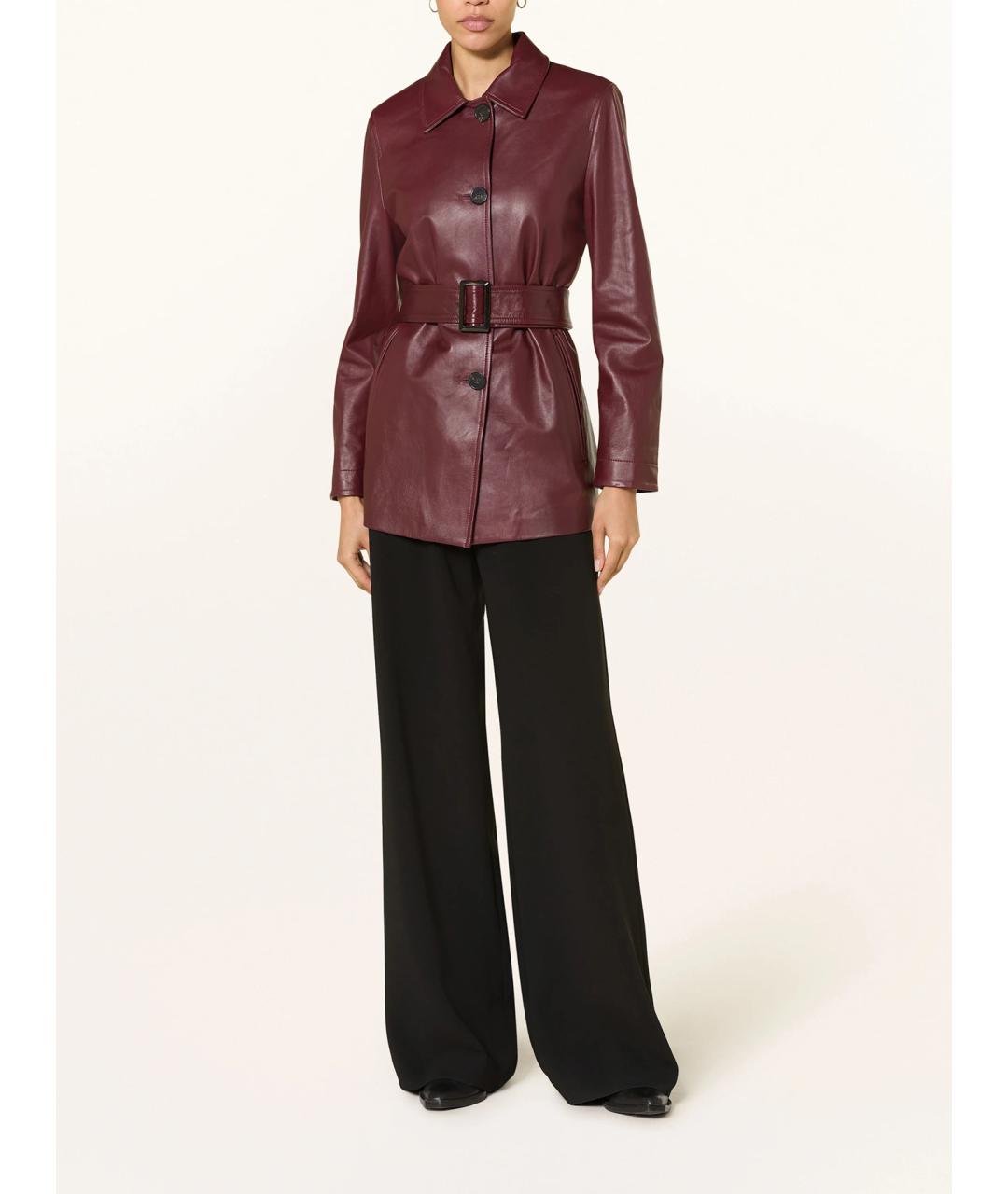 MAX MARA STUDIO Мульти кожаная куртка, фото 2