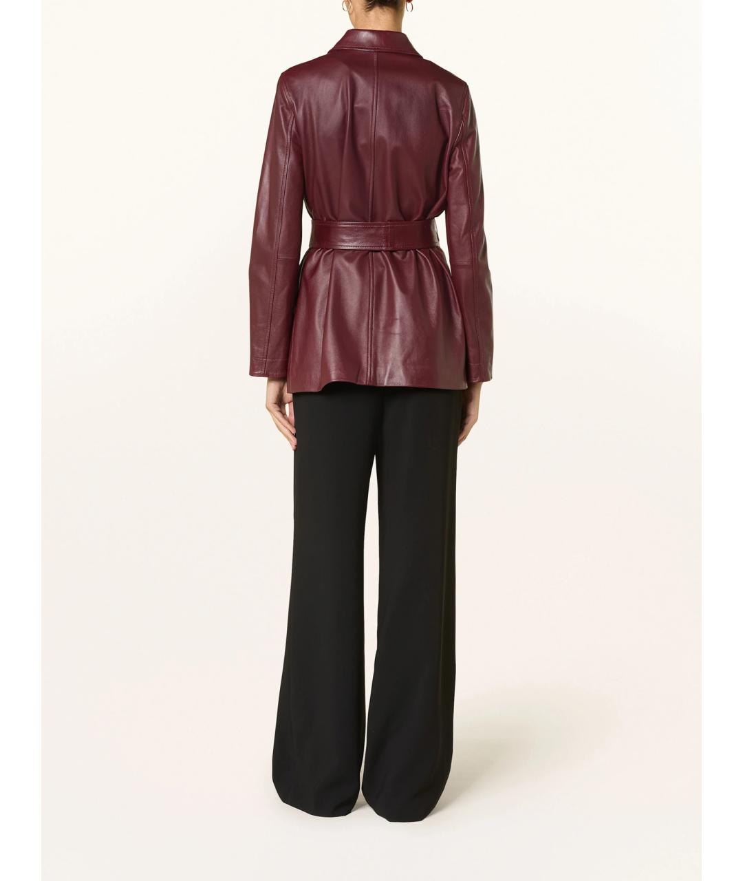MAX MARA STUDIO Мульти кожаная куртка, фото 3