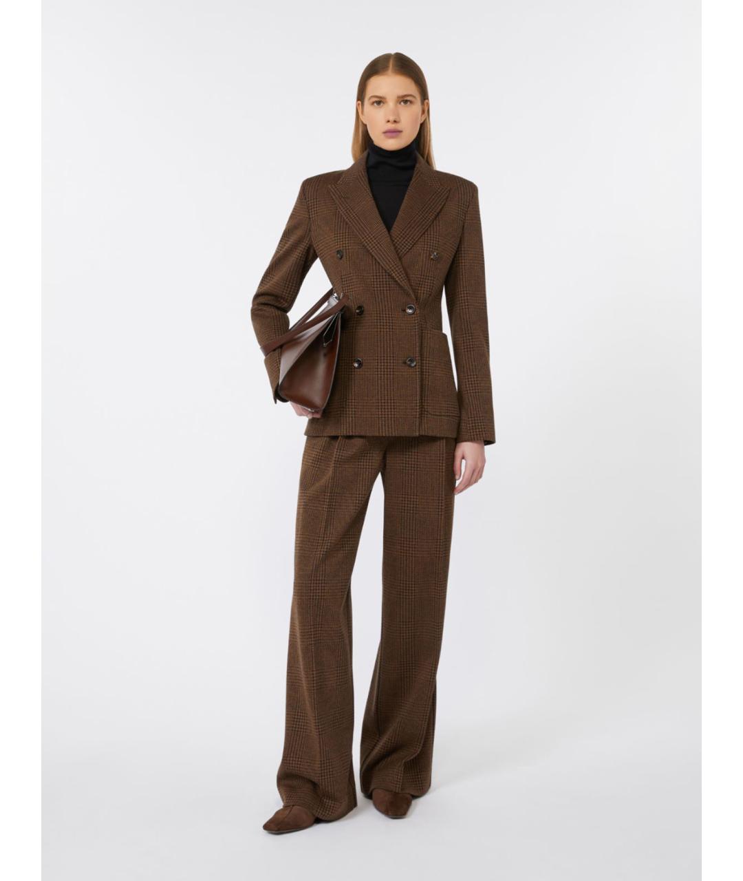 MAX MARA Черная шерстяная водолазка, фото 2