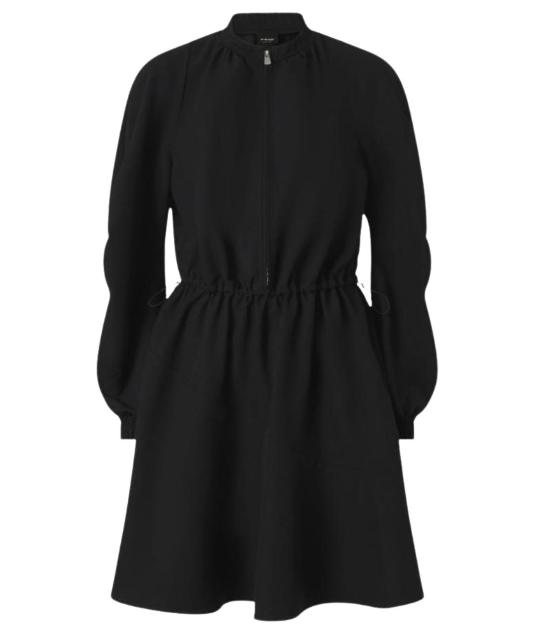 PINKO Черное полиэстеровое повседневное платье, фото 1