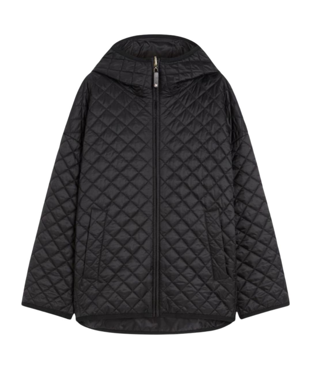 'S MAX MARA Черная полиэстеровая куртка, фото 1