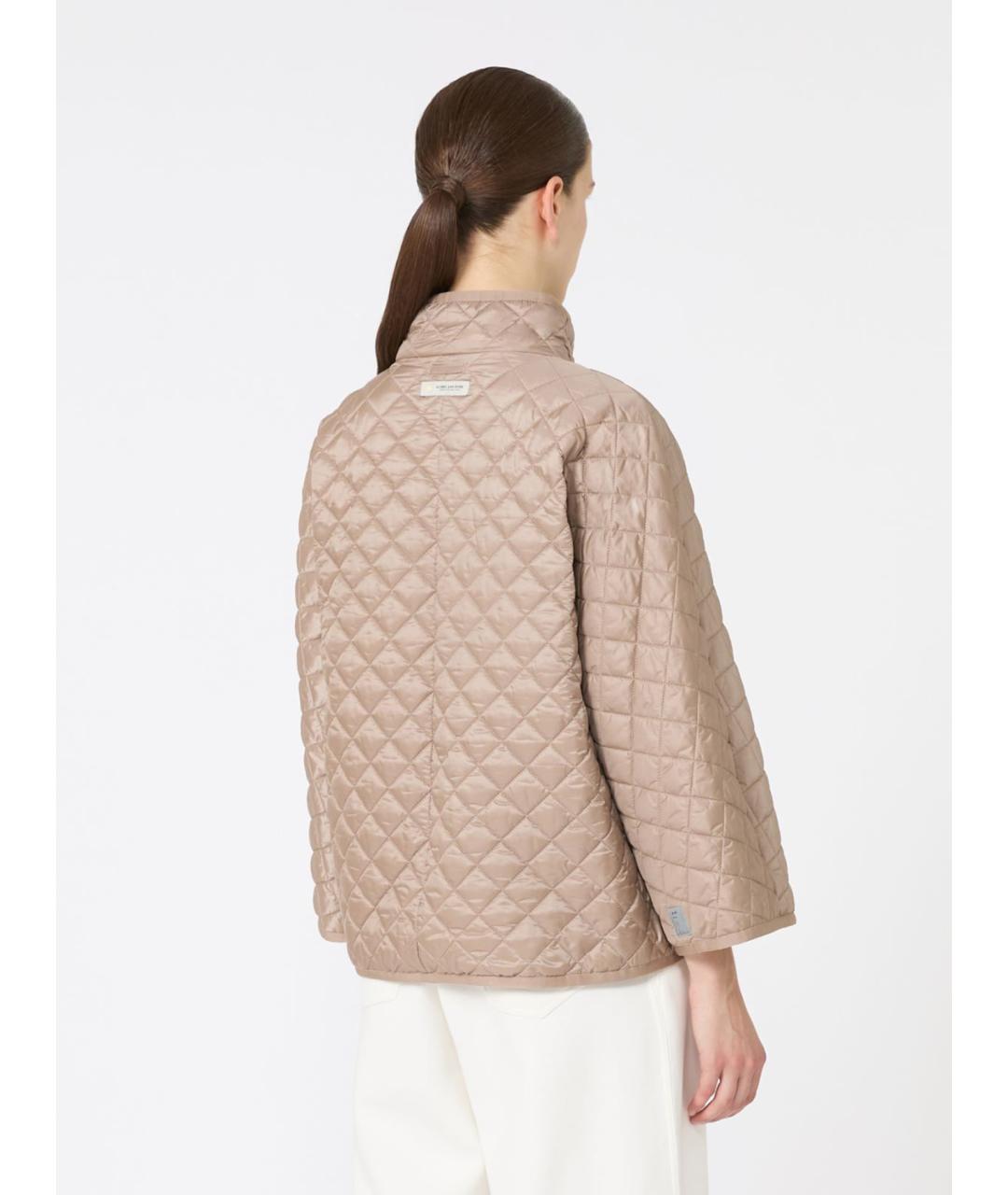 'S MAX MARA Бежевая полиэстеровая куртка, фото 3